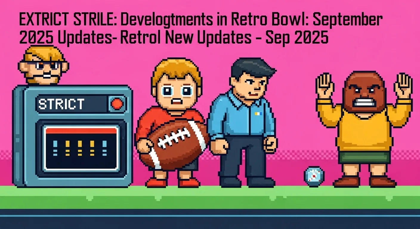 Exciting Developments in Retro Bowl: September 2025 Updates